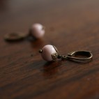 Boucles d'oreilles Fruit défendu onyx