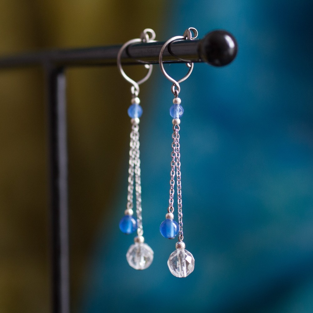 Boucles D'oreilles Boule En Titane 4mm - Tige Hypoallergénique 100% - Pour Oreilles Sensibles - Marque Tisoro